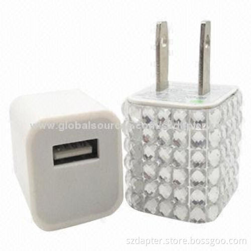 5V/1A US/EU Plug Mini Mobile Phone Charger